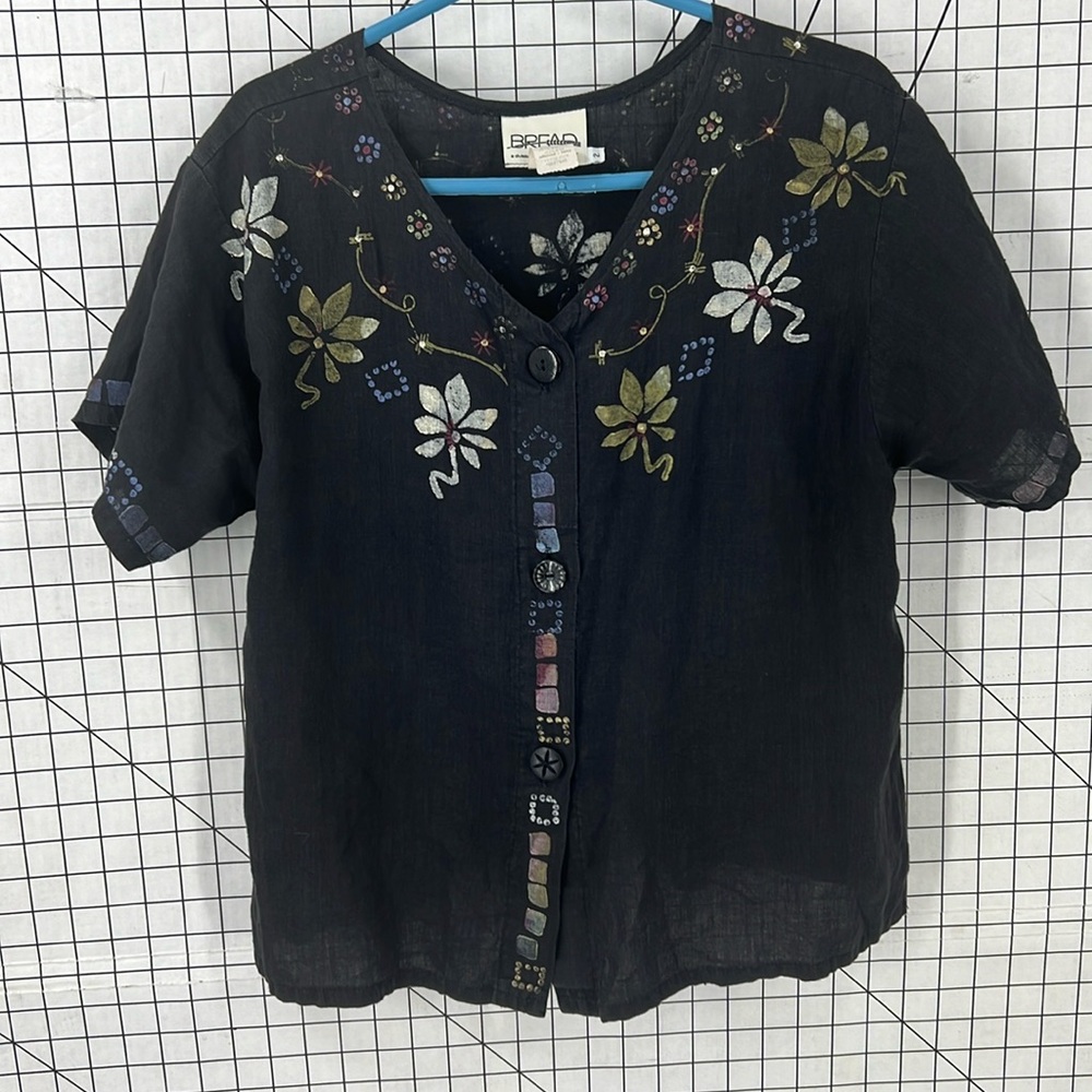Bread, a division of Stanley Gretzinger vintage linen top 2